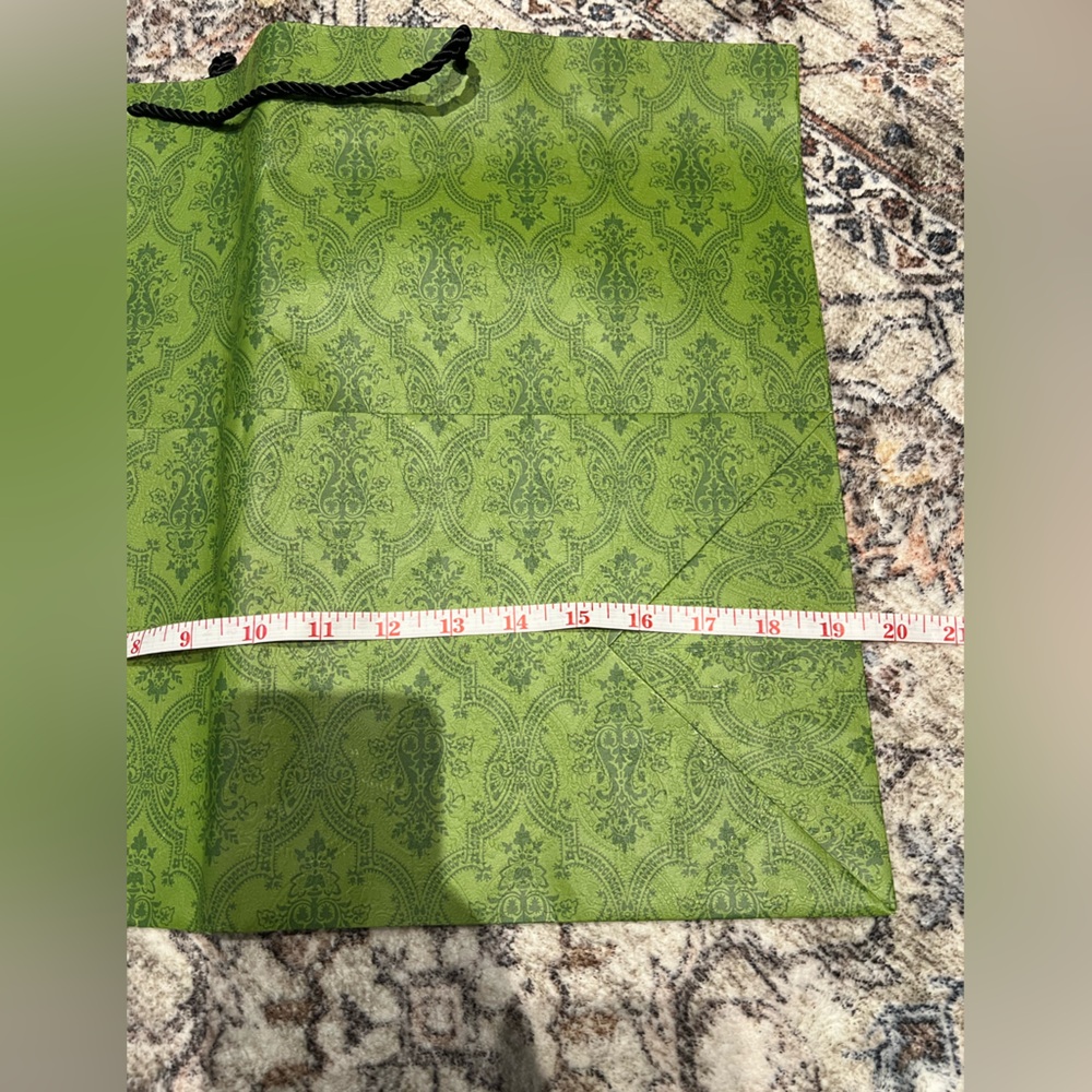 Gucci Green Patterned large shopping Bag - Picture 3 of 4